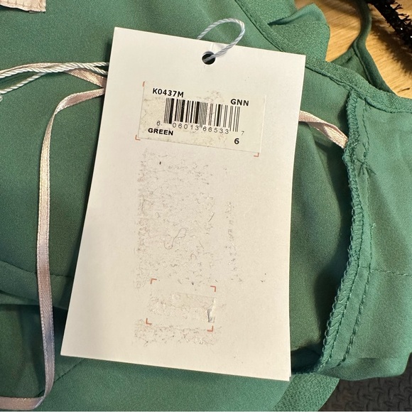 Gal Meets Glam Elsie Double Front Bow Midi Dress size 6 NWT - Picture 12 of 13